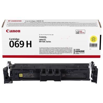 Original Canon 069H 5095C002 5095C004 Toner gelb