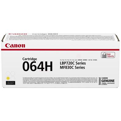 Original Canon 064H 4932C001 4932C002 Toner gelb