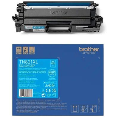 Original Brother TN-821XLC Toner cyan