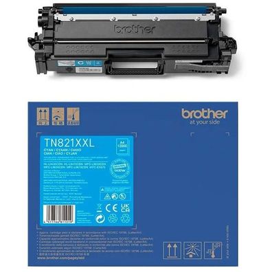 Original Brother TN-821XXLC Toner cyan