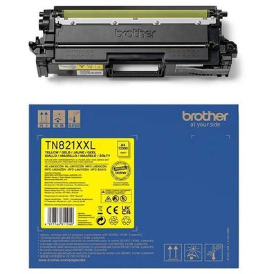 Original Brother TN-821XXLY Toner gelb