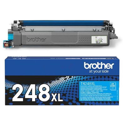 Original Brother TN-248XLC Toner cyan