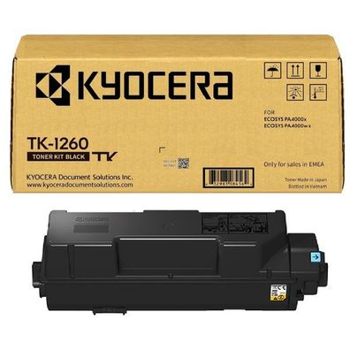 Original Kyocera TK-1260 1T0C150NL0 Toner schwarz