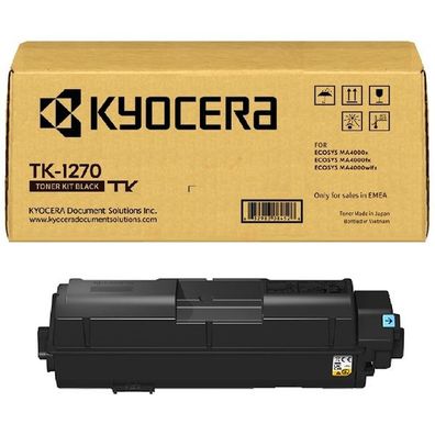 Original Kyocera TK-1270 1T0C140NL0 Toner schwarz