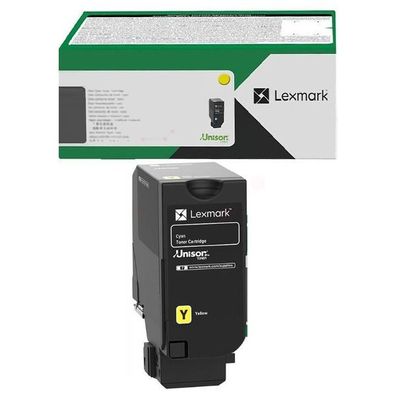Original Lexmark 81C2XY0 81C0X40 Toner gelb