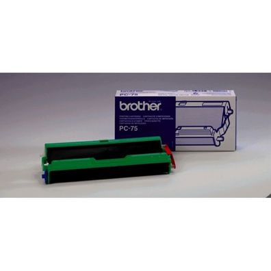 Original Brother PC-75 Thermo-Transfer-Rolle schwarz