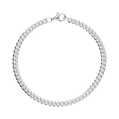 Silber 925 Armband Damen Panzer oval Made in Germany JL50-03-0053 JuwelmaLux