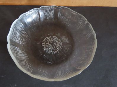 kleine Schale Schüssel Dessertschale Blattmuster ca. 3cm H Arcoroc