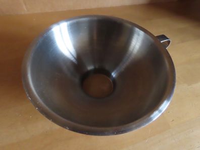 Trichter Metall Silbern mit einer Öffnung von 4cm WMF