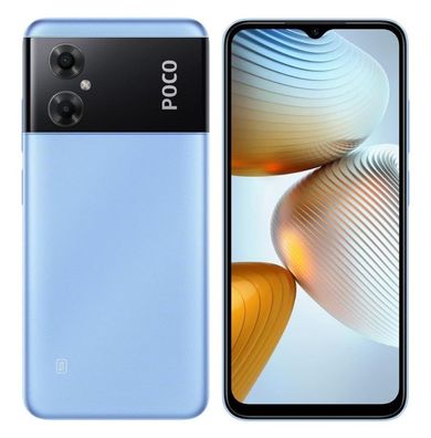 Xiaomi Poco M4 5G Blau 4GB/64GB NFC 16,50cm (6,58Zoll) Android Smartphone NEU