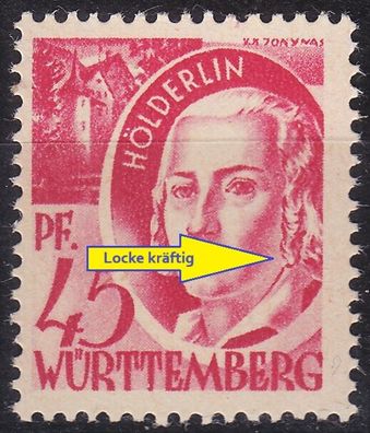 Germany Alliiert Franz. Zone [Württemberg] MiNr 0009 vw I ( * */mnh )