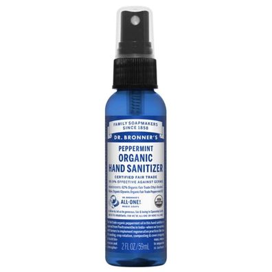 Dr Bronner'S Limpiador De Manos Menta 60ml