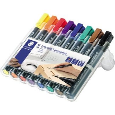 Staedtler Permanentmaker Lumocolor 352 W St./Pack