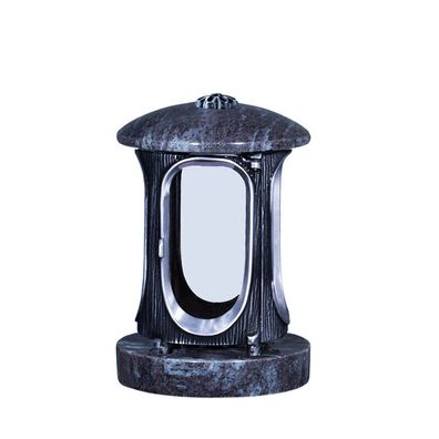 Grabl-aterne Grablampe Grab-licht Grab-lampe Friedhofslaterne Granit Orion