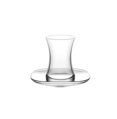 LAV Zen 12-teiliges Set Teegläser mit Unterteller - 155 ml
