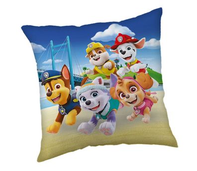 Paw Patrol Kopfkissen (1 Stück) Premium Dekokissen mit beidseitigem Digitaldruck