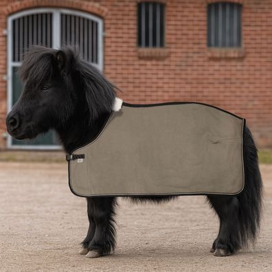 EQuest Alpha Fleece Abschwitzdecke speziell für Shettys, Mud