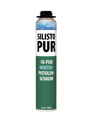 SILISTO® Winter PUR 1K Pistolenschaum 750ml Feuchtigkeitshärtender Fenster Montage
