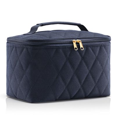 reisenthel cosmetic case ML, rhombus midnight gold, Unisex