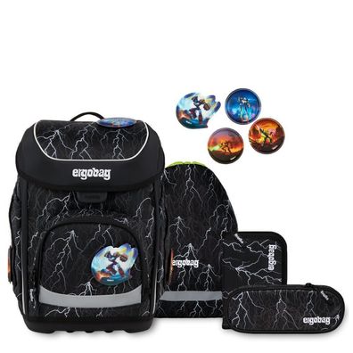 ergobag Cubo Schulrucksack Super ReflektBär, Super ReflektBär, Jungen