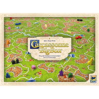 Carcassonne BigBox V3.1 (Grundspiel inkl. 11 Erweiterungen)
