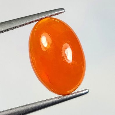 Ovaler oranger natürlicher Karneol Cabochon aus Brasilien ca. 10 Carat (K22102143)