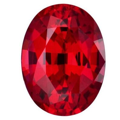 1 Stück roter Cubic Zirconia Stein -Rubin Imitation ca. 12 x 16 mm(R221025)