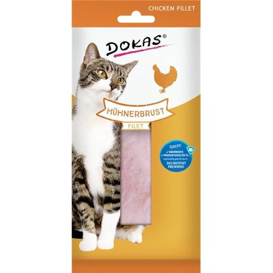 Dokas Cat 100% delikates Hühnerbrustfilet 9 x 22g