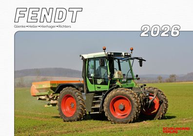 Kalender 2026 – Fendt-Schlepper im Einsatz