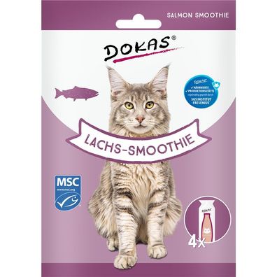 Dokas Cat Snack Lachs-Smoothie 32 x 30ml