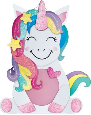 Laternen Bastelset Einhorn, 1 Stück