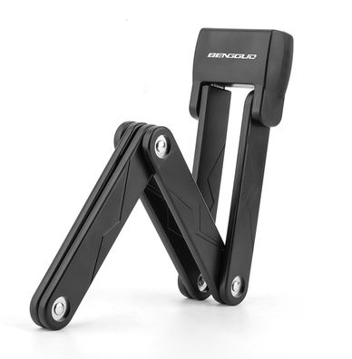 Fahrradschloss Faltschloss Dickes Stahlblech Diebstahlsicher Ausziehbar 75 cm