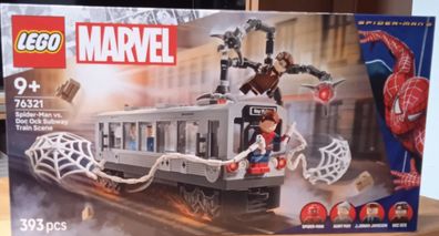 28-10 LEGO Marvel - Spider-Man vs. Doc Ock: Showdown in der U-Bahn (76321)