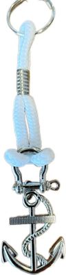 Schlüsselanhänger Anker mit Tau