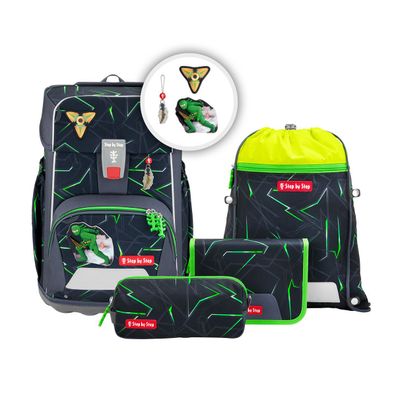 Step by Step GIANT Schulranzen-Set "Ninja Kimo", 5-teilig