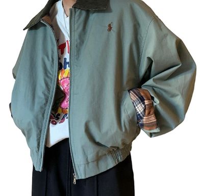 Ralph Lauren Herren Jacke Blouson Kurz Frühling Herbst Streetwear Stil