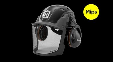 Husqvarna Forsthelm Technical anthrazit Sicherheitshelm mit Mips® Sicherheitssystem