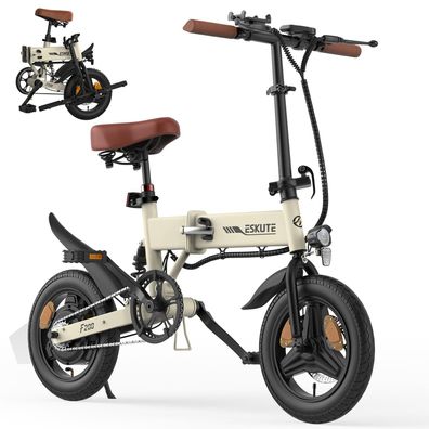 14 Zoll E-Bike 281Wh Mini-Faltbares Elektrofahrrad 250W Reichweite 25km
