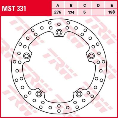 MST331 Bremsscheibe starr BMW 850 R BMW 1100 BMW 1150