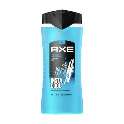 AXE 3IN1 Body Wash SHOWER GEL Ice Chill 400ml
