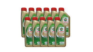Castrol Edge 0W-20 C5 Dexos 1 Fiat 955535-Cr1 Jaguar 03.5006 11x1 Liter Motoröl