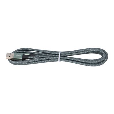 USB Type-C Kabel 5V/3.1A 2x2m – Schnellladen & Datentransfer | Geflochten, robust