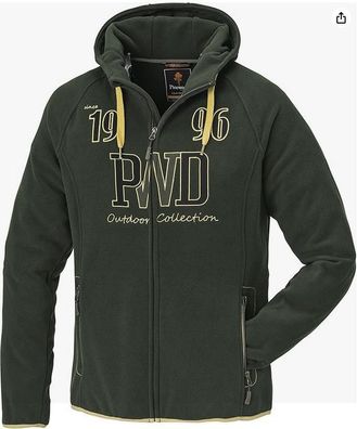 Pinewood Fleecehoodie Essex in grün oder schwarz