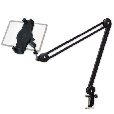 keepdrum Gelenkarm-Stativ MS138 schwarz mit Smartphone-Tablet-Halter