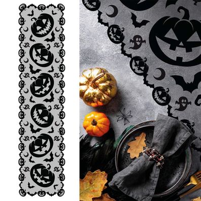 Tischläufer Kürbis 45cm x 200cm