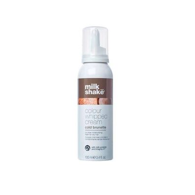 milk shake colour whipped cream 100 ml cold brunette