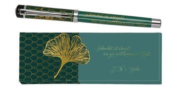 libri x Tintenroller in Geschenkbox 13,5 cm Johann Wolfgang von Goethe