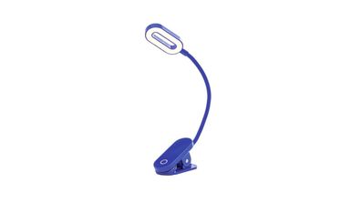 libri x Klemmleuchte Touch Electric Blue