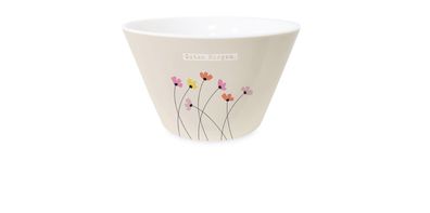 Schreibkram Manufaktur Müsli-Schale Porzellan 14 cm H 9 cm Guten Morgen