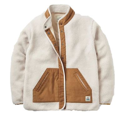 Passenger Women Fleece Clover 2.0 Recycled Sherpa vintage white